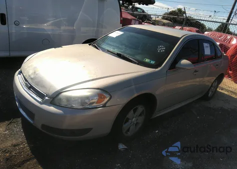 2011 Chevrolet Impala Lt из США, поврежденный, VIN 2G1WG5EK1B1126610